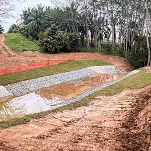 Completed cow grass installation at PETRONAS pipeline ban project